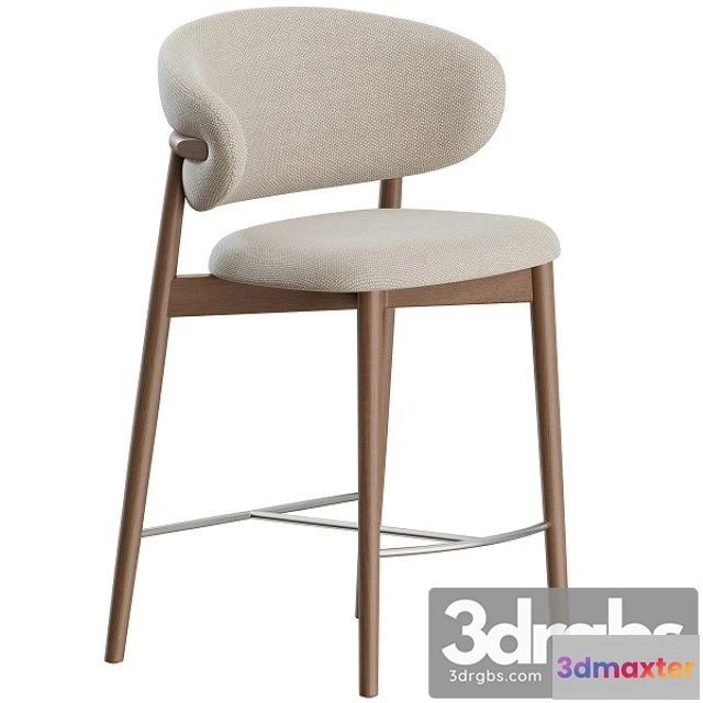 949286 - Oleandro Stool Wood by Calligaris