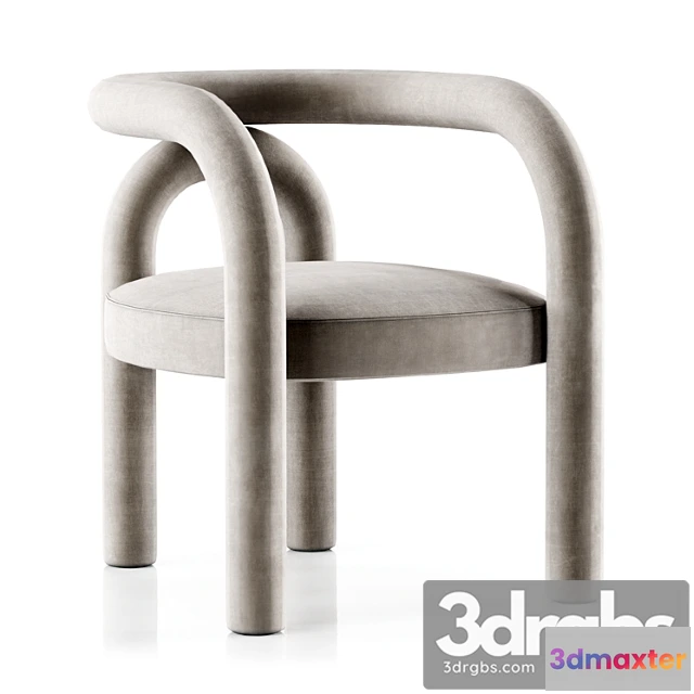 949296 - Open Back Chair By Litfad 2