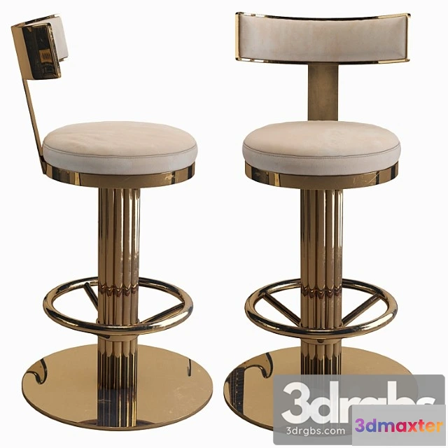 949318 - Oscar Swivel Gold Counter Chair 1