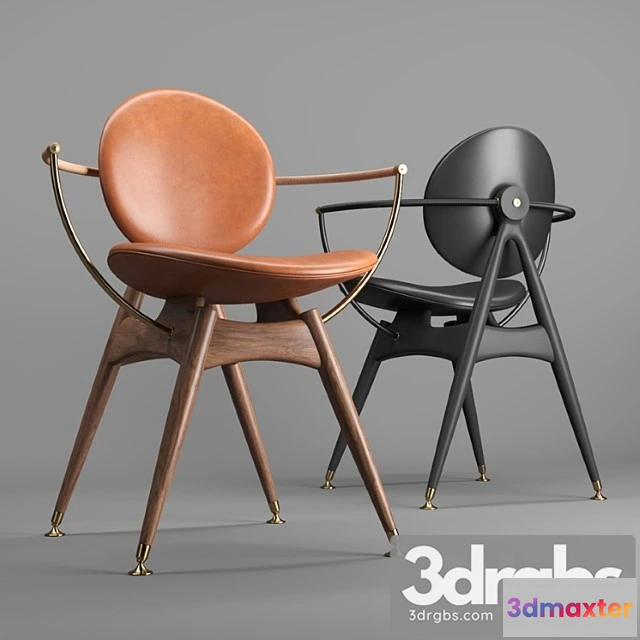 949328 - Overgaard & dyrman circle dining chair (with arms) 2