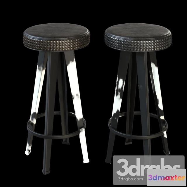 949374 - Parada Black Bar Stool