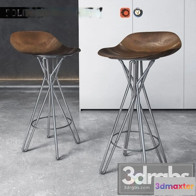 949488 - Poliform Harmony Bar Stool