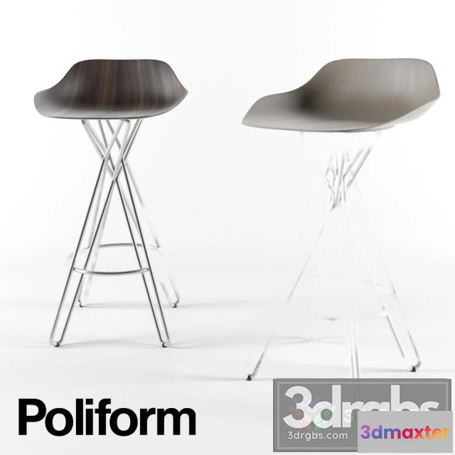 949494 - Poliform Harmony Stool
