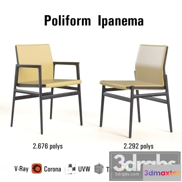 949496 - Poliform Ipanema Chair