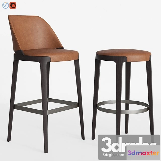 949592 - Potocco velis barstool & round counterstool 2