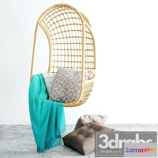 949652 - Rattan Hanging Chair - No.2