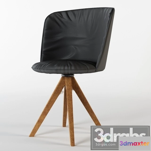 949668 - Refine Dining Leather Black Chair