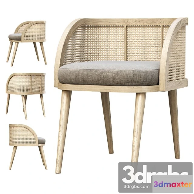 949740 - Rimma Rattan Dining Chair Dr77 Obedennyi Stul Iz Rotanga