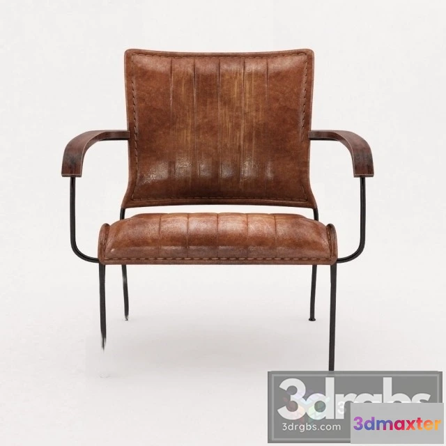 949942 - Seney Brown Iron Chair