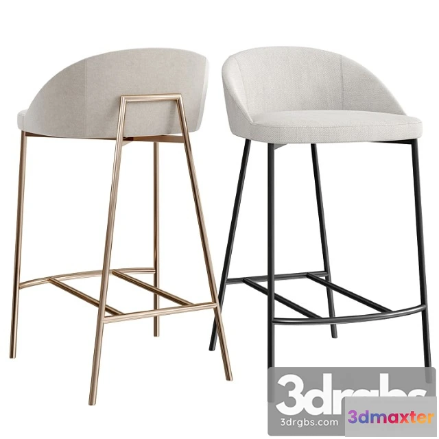 950030 - Soco Counter Stool Charcoal