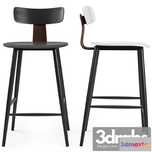 950126 - Stool Group Semi Bar Chair ANT