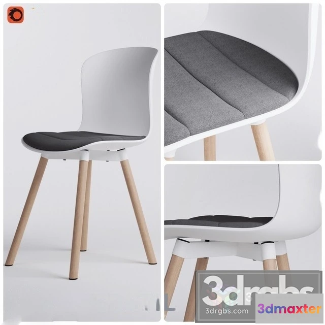 950136 - Story Dinning White Chair