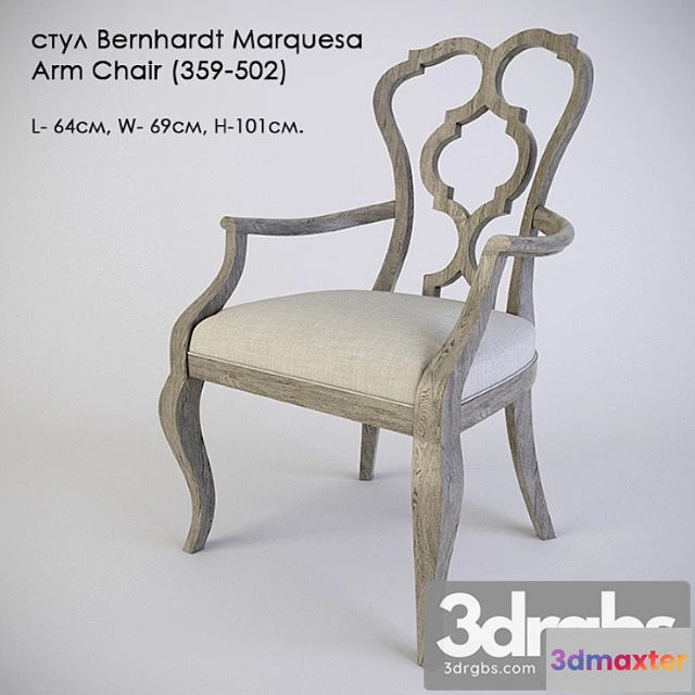 950188 - Stul Bernhardt Marquesa Arm Chair 359 502