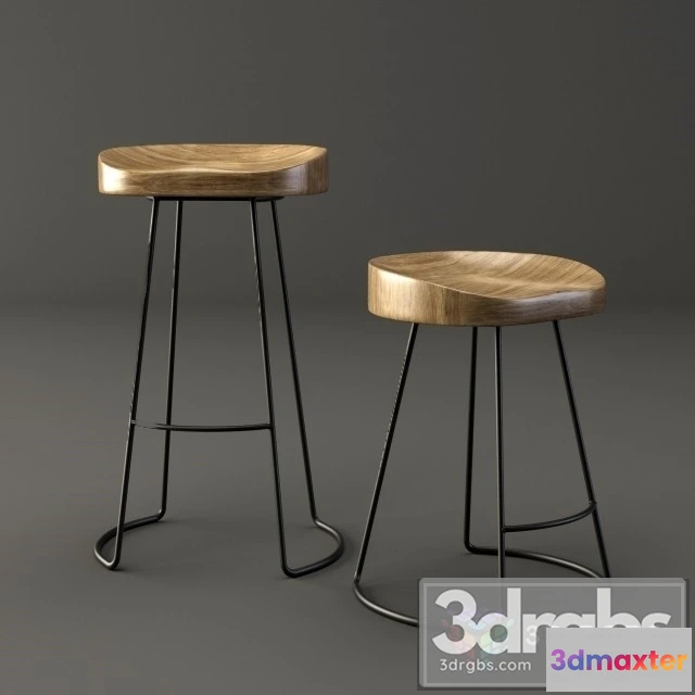 950392 - The Tractor Bar Dining Stool