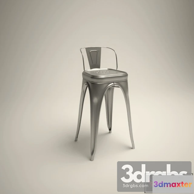 950438 - Tolix Steel Bar Stool