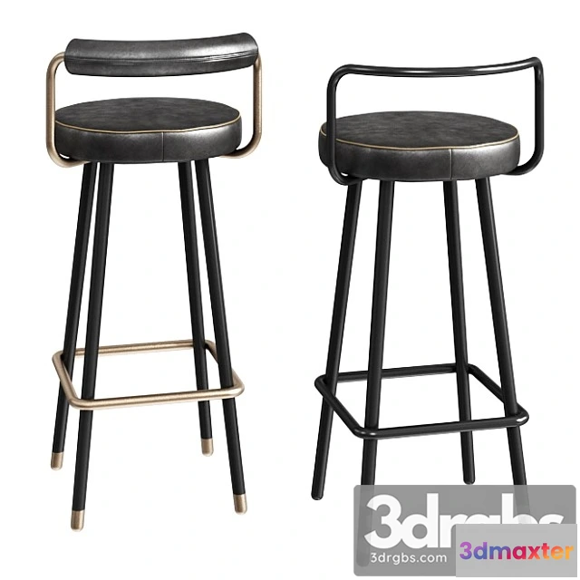 950508 - ToposWorkshop Block BA Bar Stool