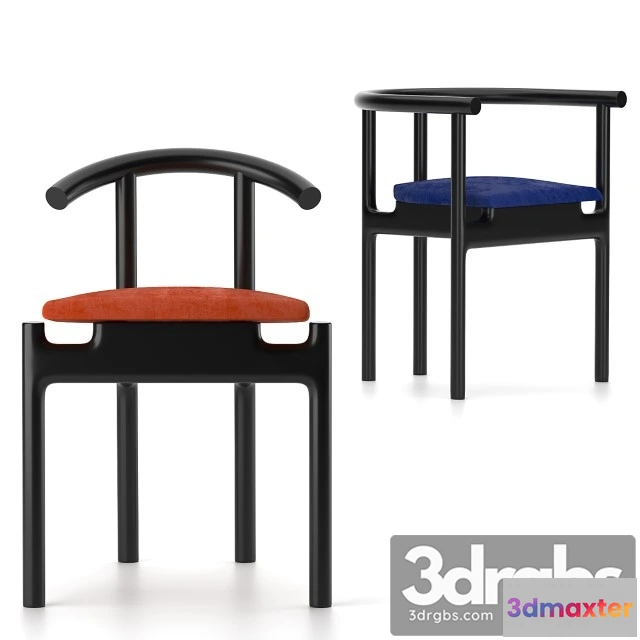 950626 - Velvet Has Black Chair