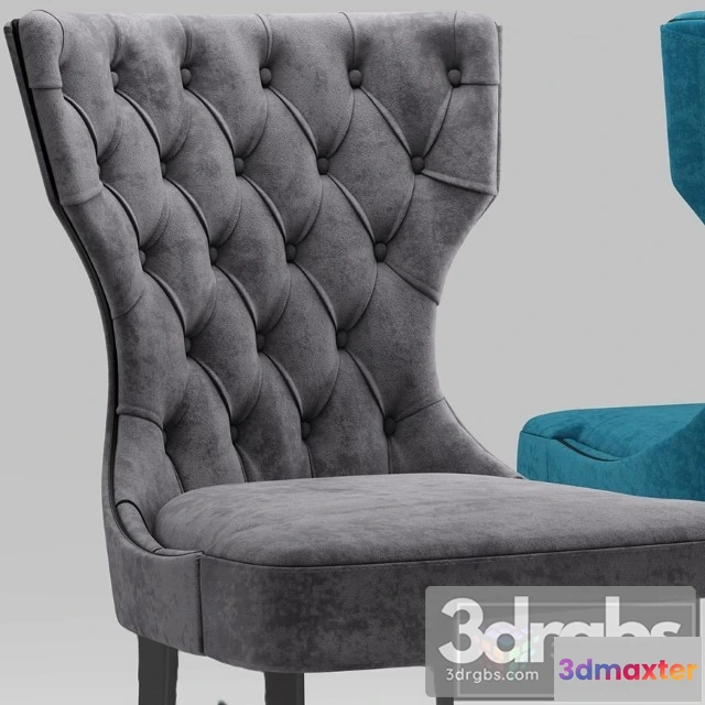 950738 - Vittoria Adda Capitonne Grimaldi Chair