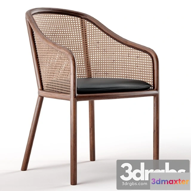 950772 - Ward Bennett Cane Landmark Lounge Chair