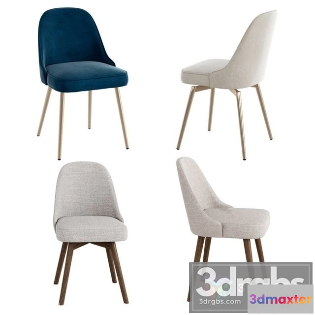 950818 - West Elm Mid Century Chair Set