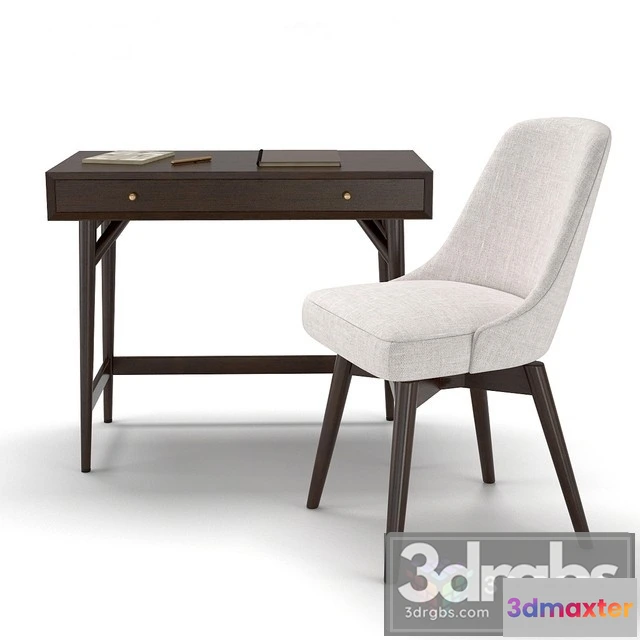 950820 - West Elm Mid Century Swivel Chair