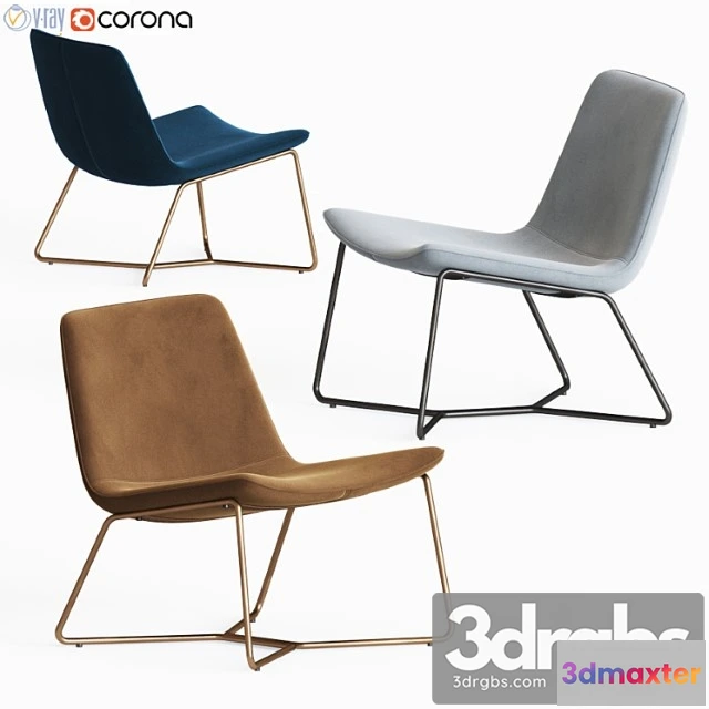 950850 - Westelm Slope Lounge Chair - No.2