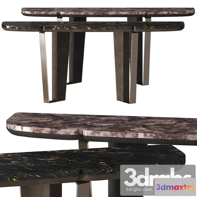 1030504 - Longhi keope console tables