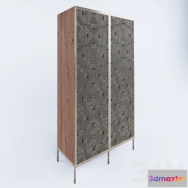 1075604 - Cabinet with pattern - 209161