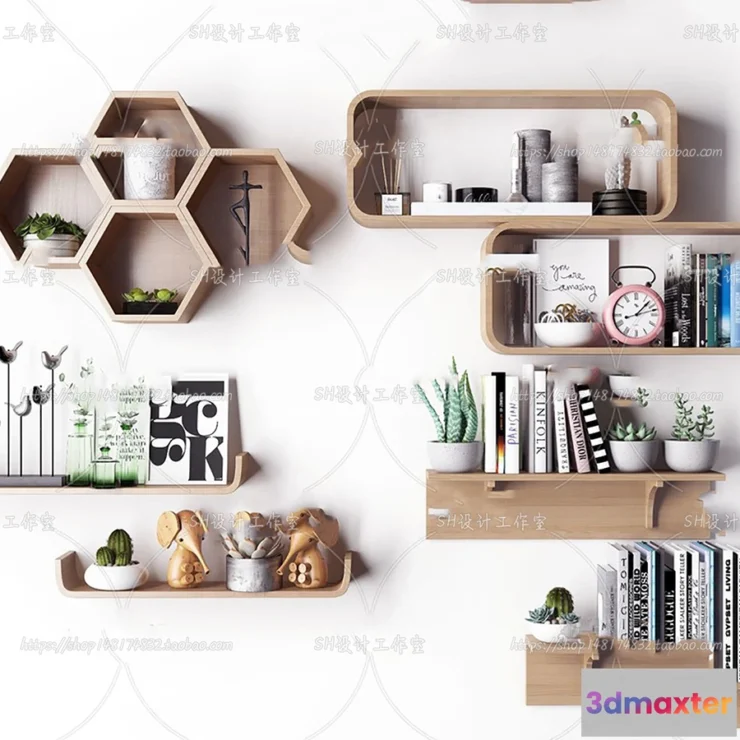 1136280 - Wall Cabinets - 3D Models - 0001