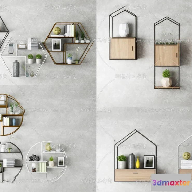 1136298 - Wall Cabinets - 3D Models - 0010