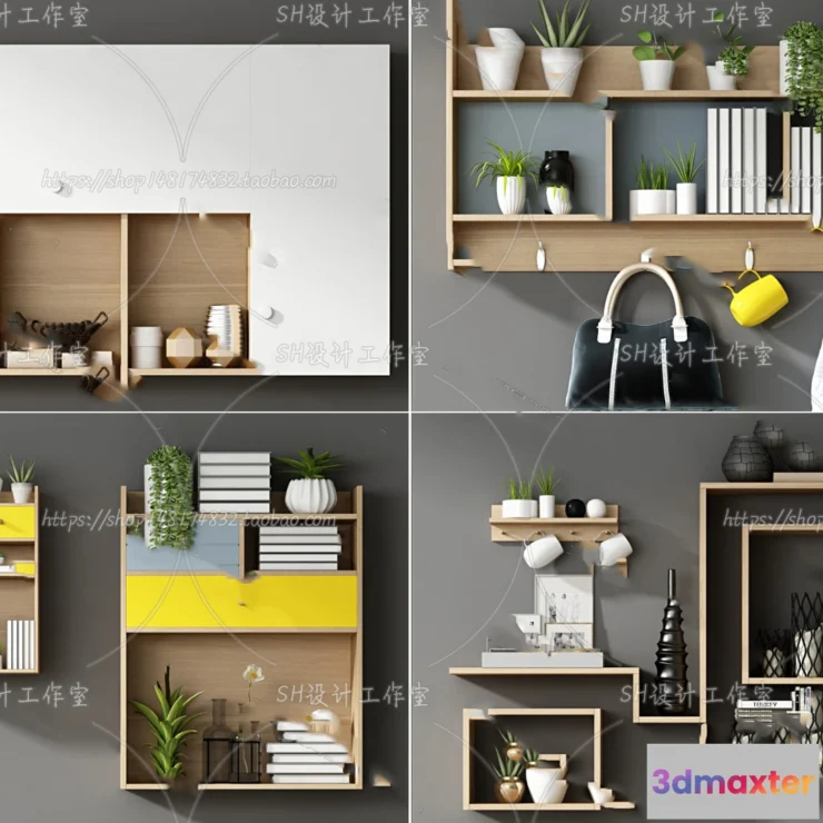 1136302 - Wall Cabinets - 3D Models - 0012