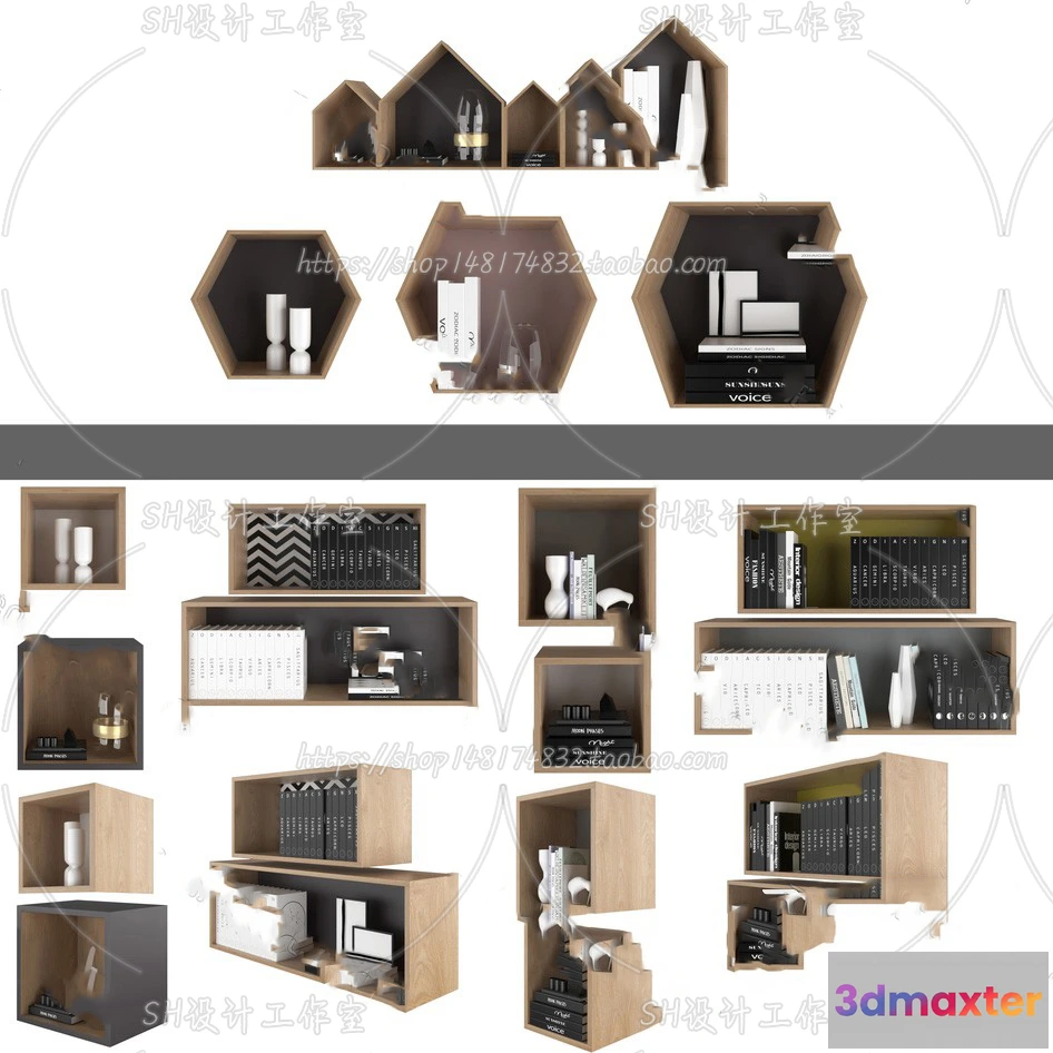 1136306 - Wall Cabinets - 3D Models - 0014