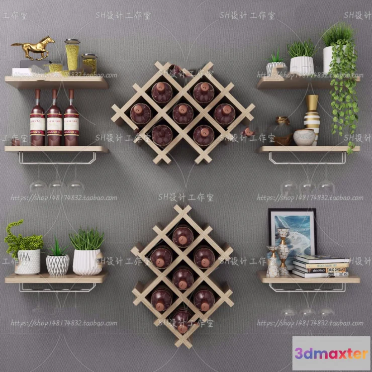 1136356 - Wall Cabinets - 3D Models - 0039