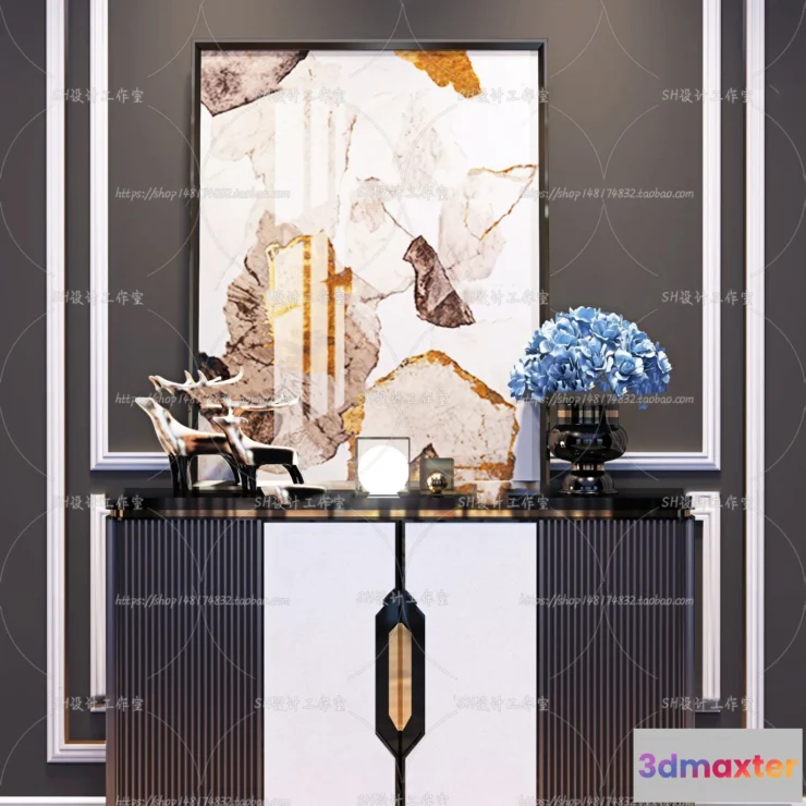 1136360 - Side Cabinets - 3D Models - 0001