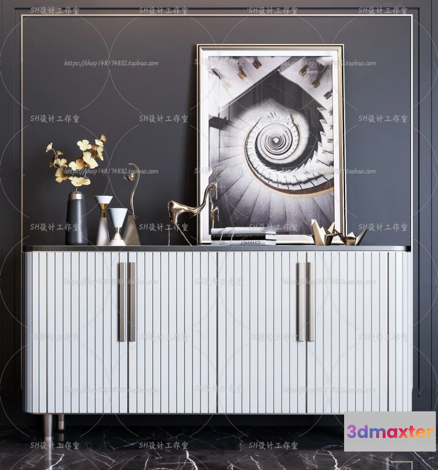 1136366 - Side Cabinets - 3D Models - 0004