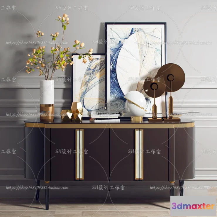 1136376 - Side Cabinets - 3D Models - 0009