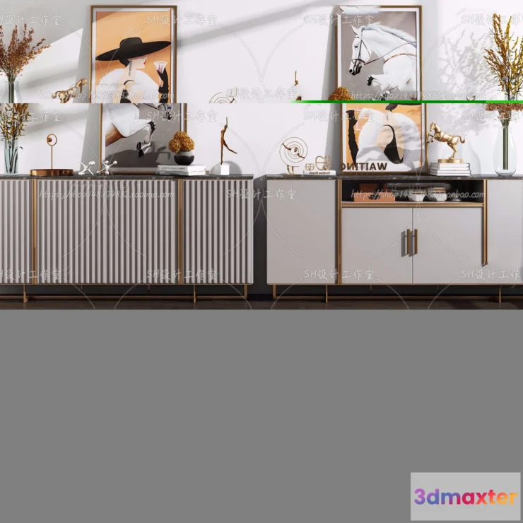 1136382 - Side Cabinets - 3D Models - 0012