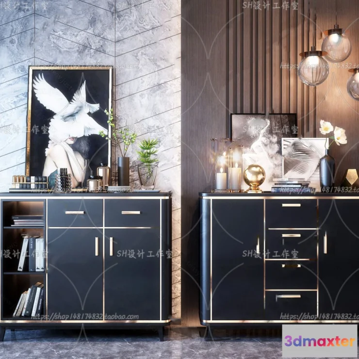 1136408 - Side Cabinets - 3D Models - 0025