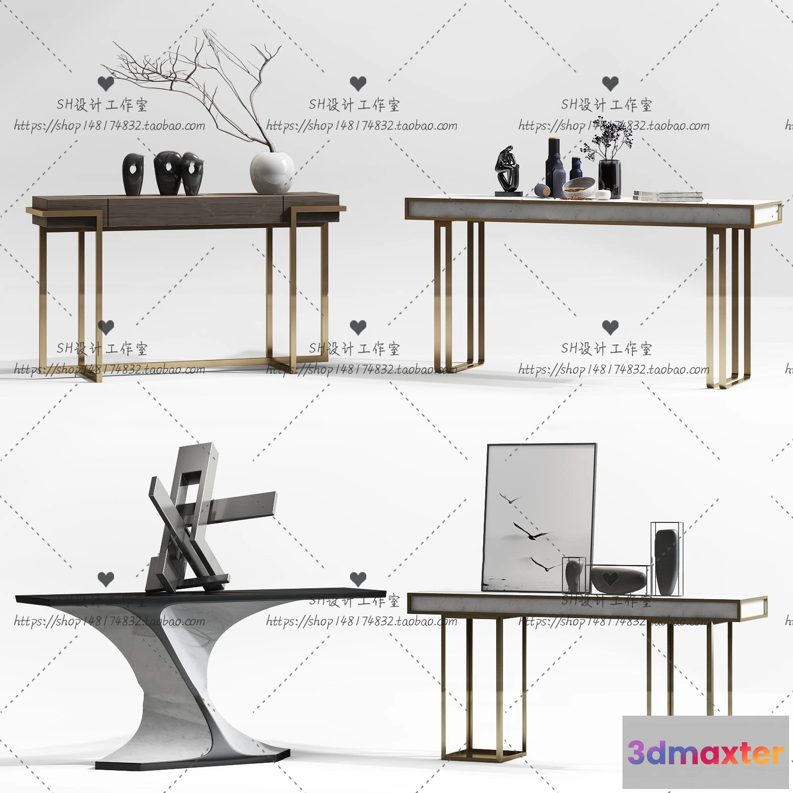 1136560 - Side Cabinets - 3D Models - 0101