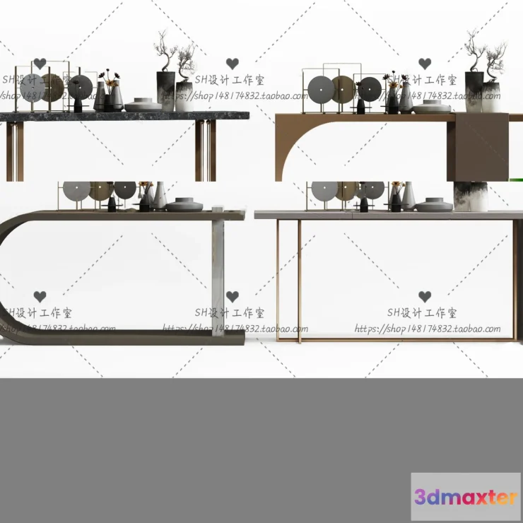 1136562 - Side Cabinets - 3D Models - 0102