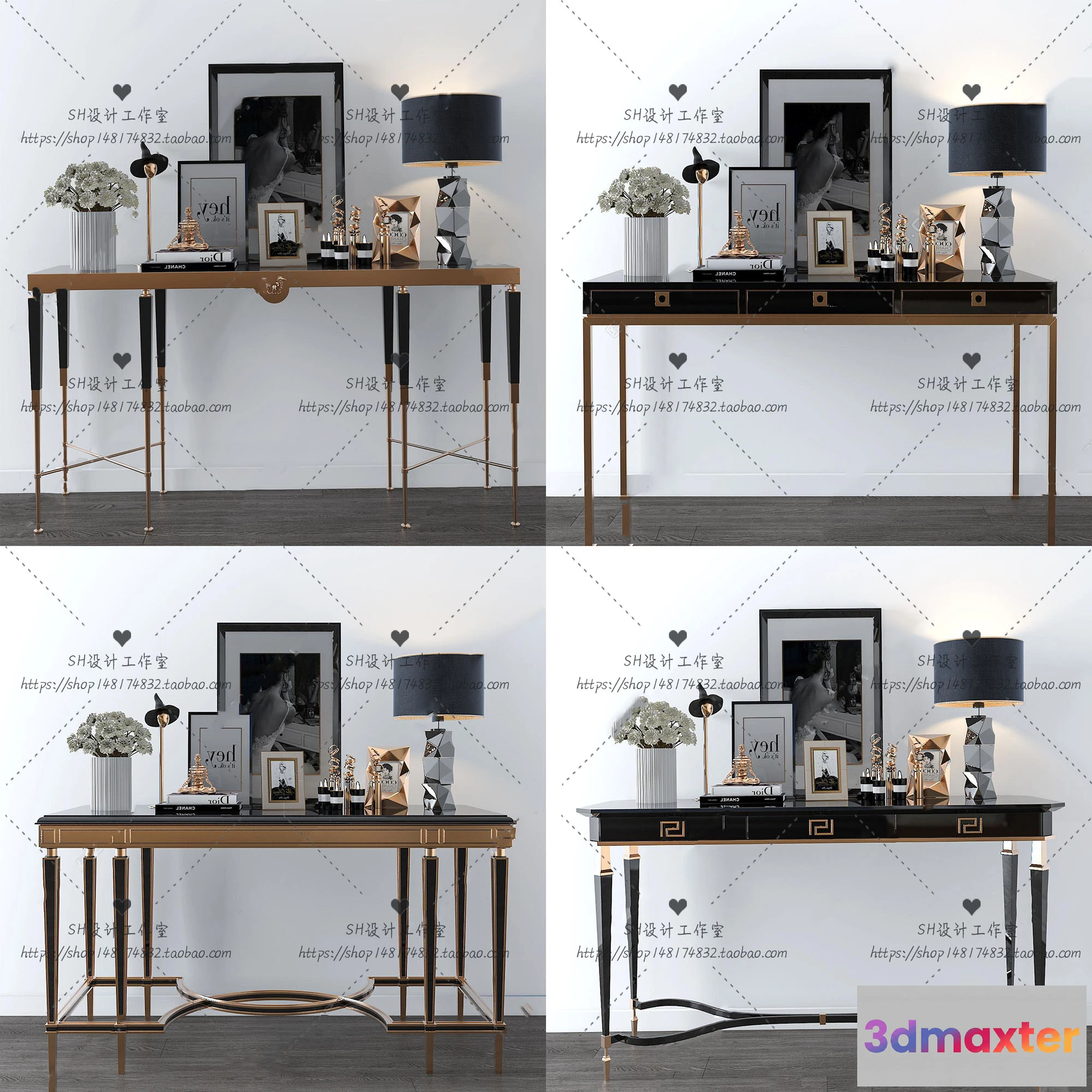 1136592 - Side Cabinets - 3D Models - 0117