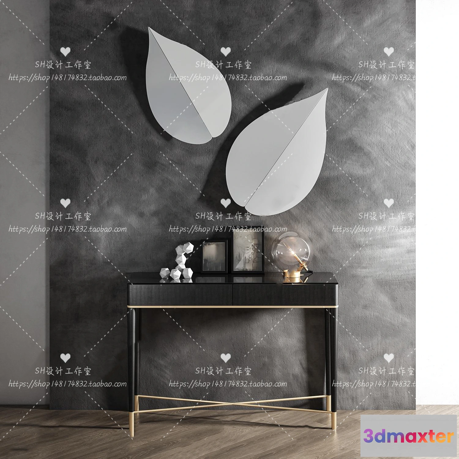 1136602 - Side Cabinets - 3D Models - 0122