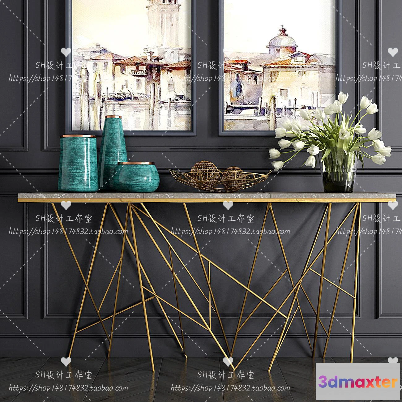 1136624 - Side Cabinets - 3D Models - 0133