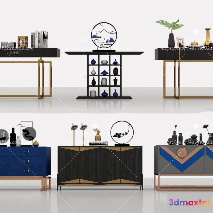 1136660 - Side Cabinets - 3D Models - 0151