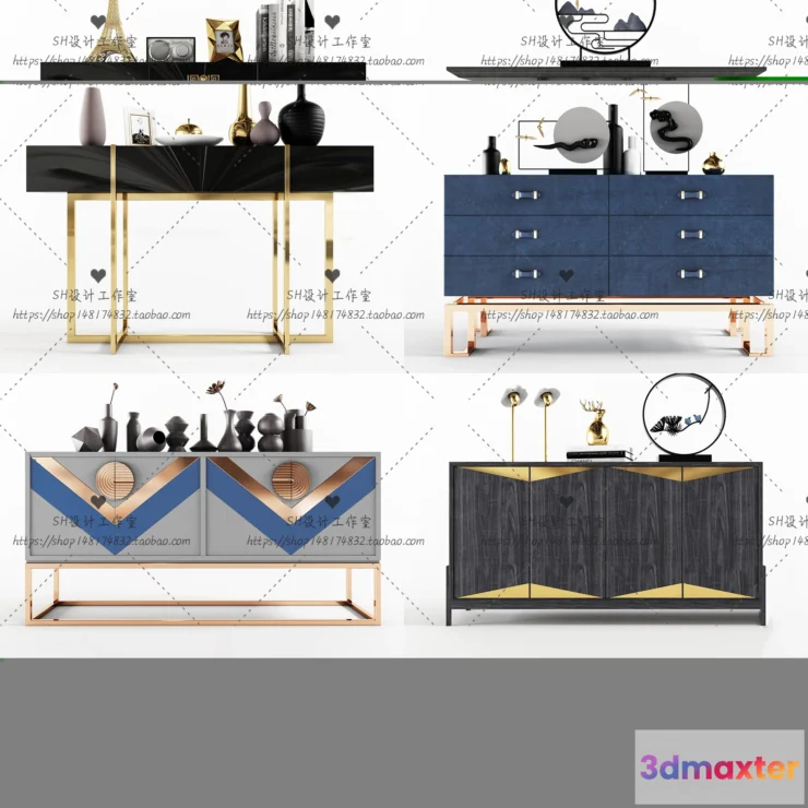 1136674 - Side Cabinets - 3D Models - 0158