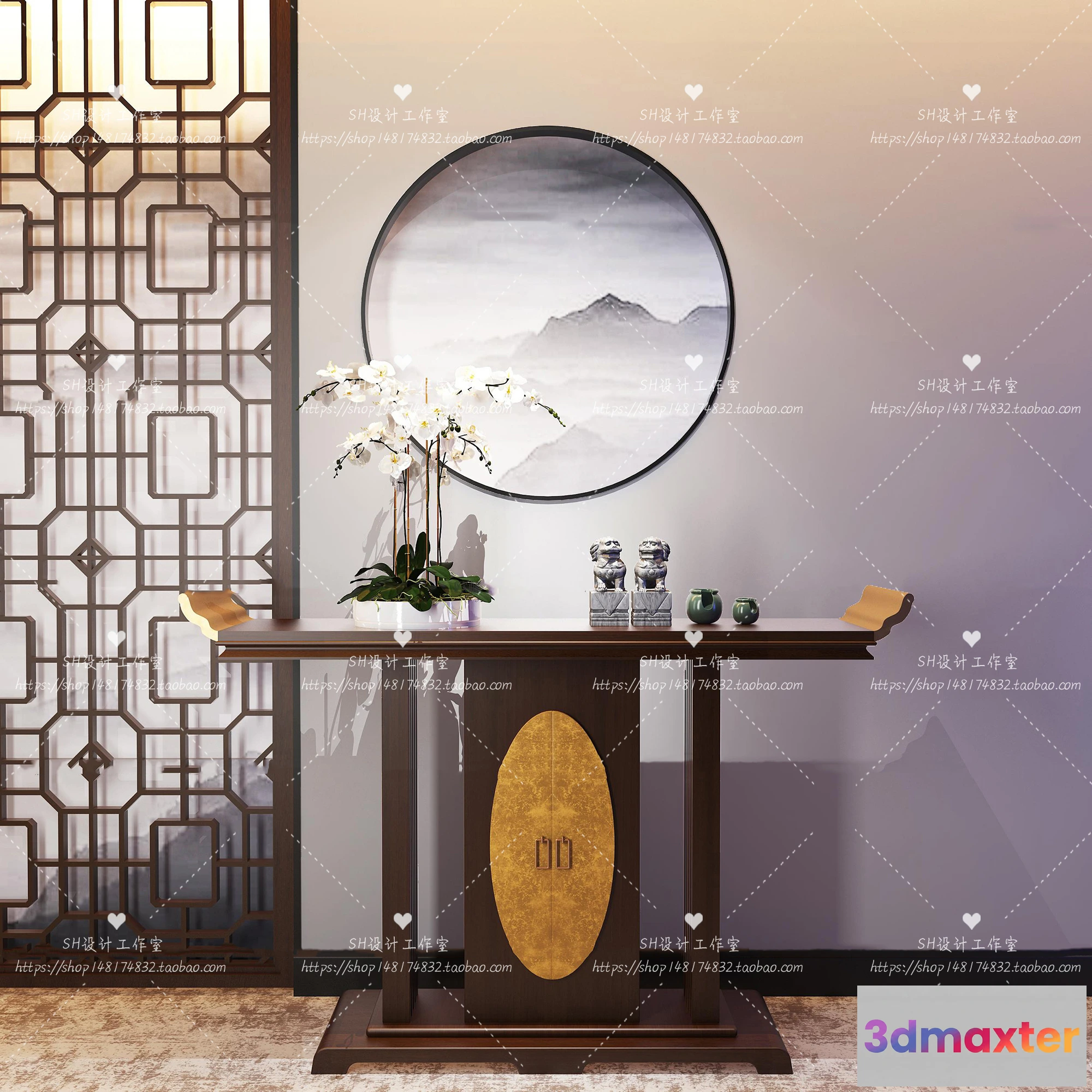 1136702 - Side Cabinets - 3D Models - 0172