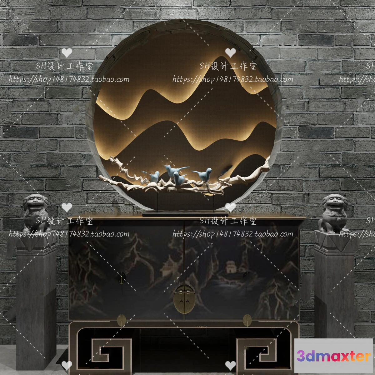 1136708 - Side Cabinets - 3D Models - 0175