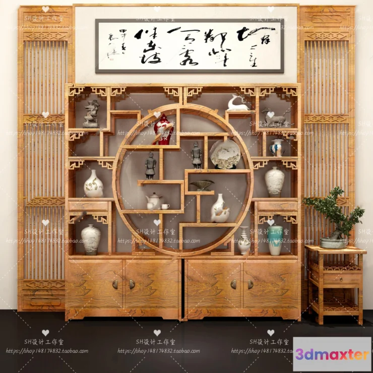 1137946 - Decorative Cabinets - 3D Models - 0004