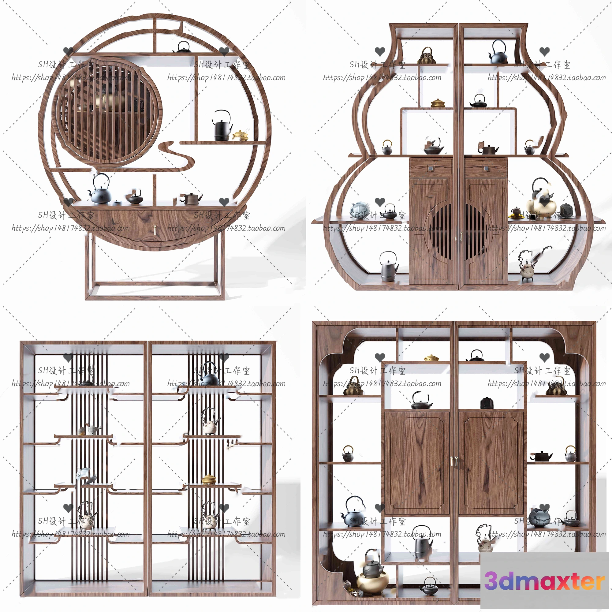 1137954 - Decorative Cabinets - 3D Models - 0008