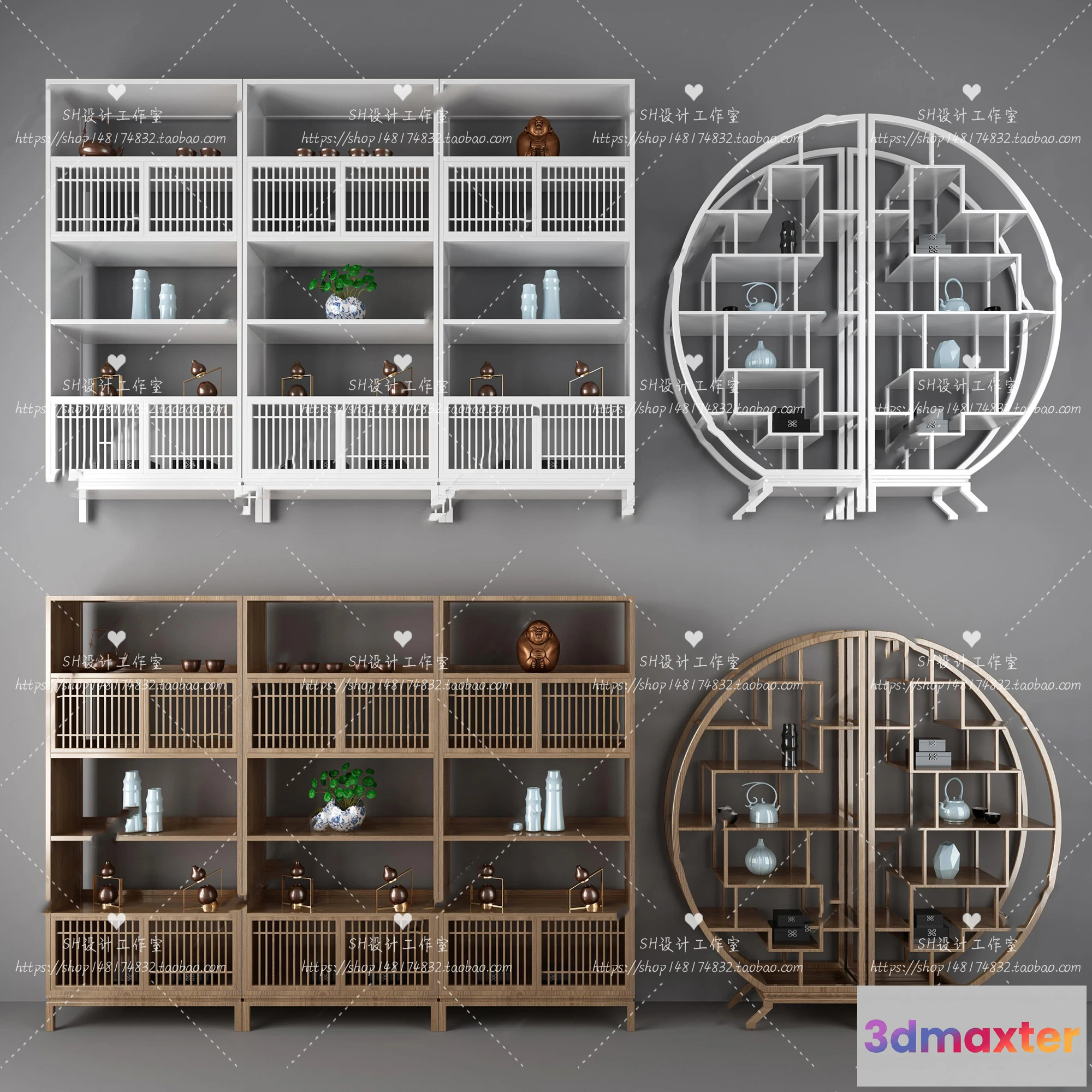 1137956 - Decorative Cabinets - 3D Models - 0009